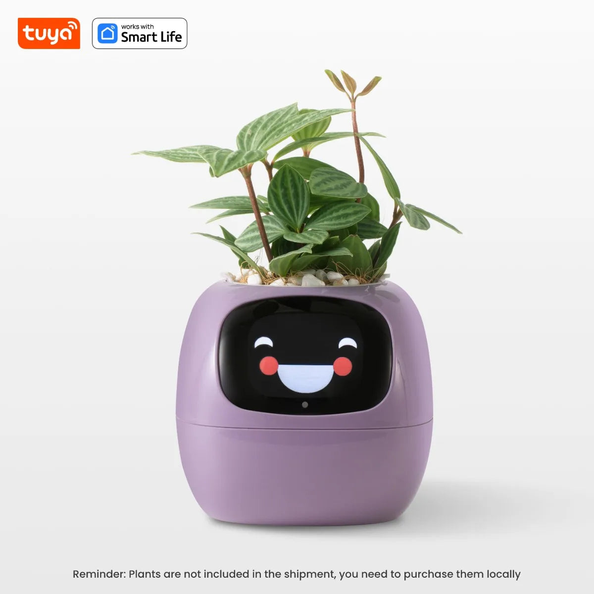 Tuya Ivy Smart Planter – Inteligentna Doniczka z 49 Emocjami, AI Chipem i 7 Czujnikami dla Łatwej Pielęgnacji Roślin GardenKowo