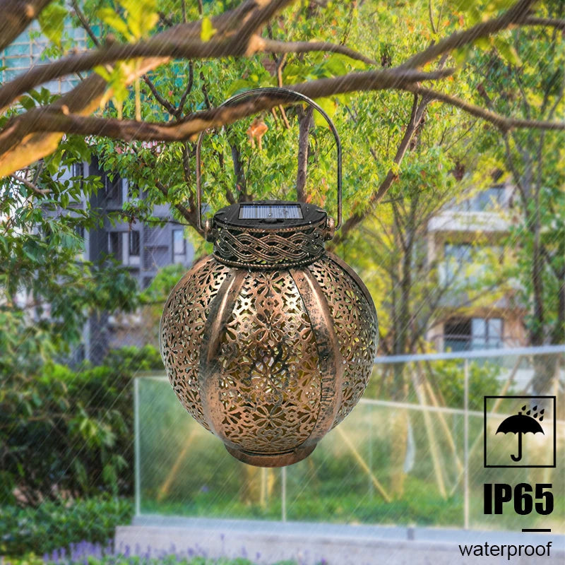 🌙 Lampa Solarna Ogrodowa Retro – Styl, który Świeci GardenKowo