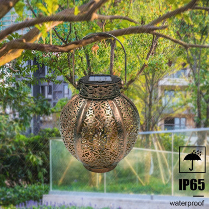 🌙 Lampa Solarna Ogrodowa Retro – Styl, który Świeci GardenKowo