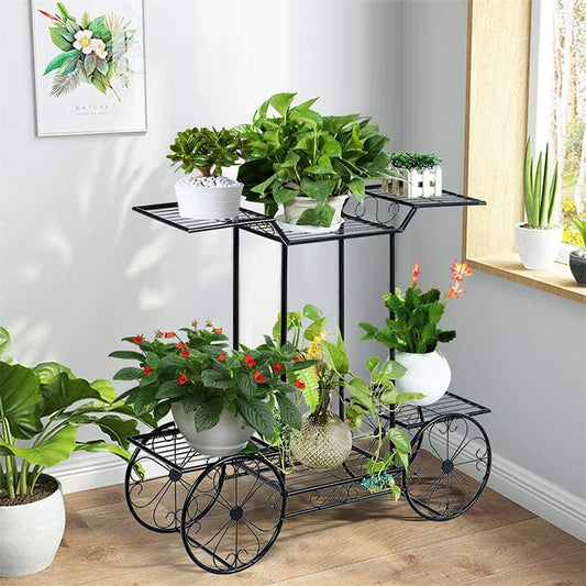 Metal plant stand