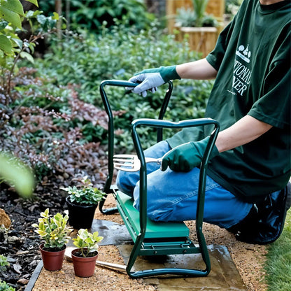 🌱 Russell 3w1 – Klęcznik, Krzesełko i Organizer w Jednym! GardenKowo