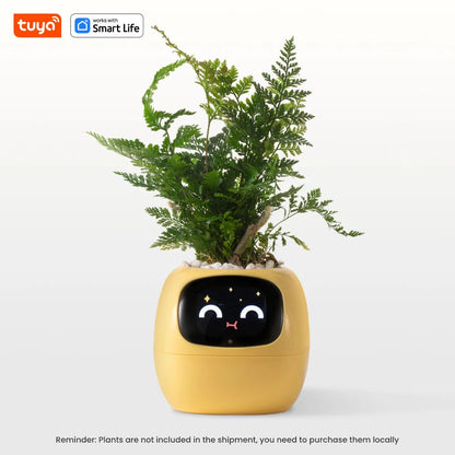 Tuya Ivy Smart Planter – Inteligentna Doniczka z 49 Emocjami, AI Chipem i 7 Czujnikami dla Łatwej Pielęgnacji Roślin GardenKowo